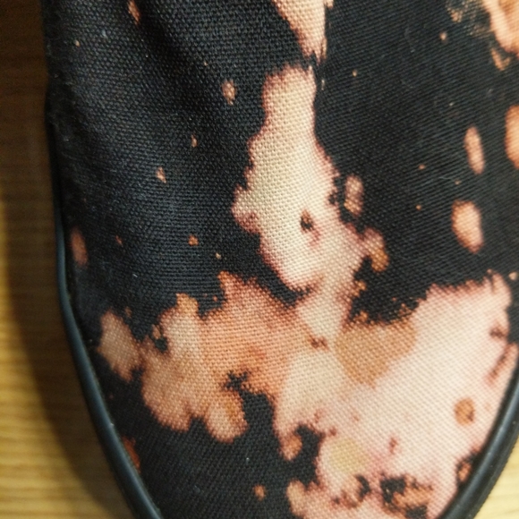 Vans Mens 9 Distressed Slip-On Bleached Distroyed Shoes Women's 10.5 - Picture 13 of 14